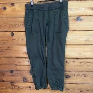 Eddie Bauer womens Green Chino Pants XS